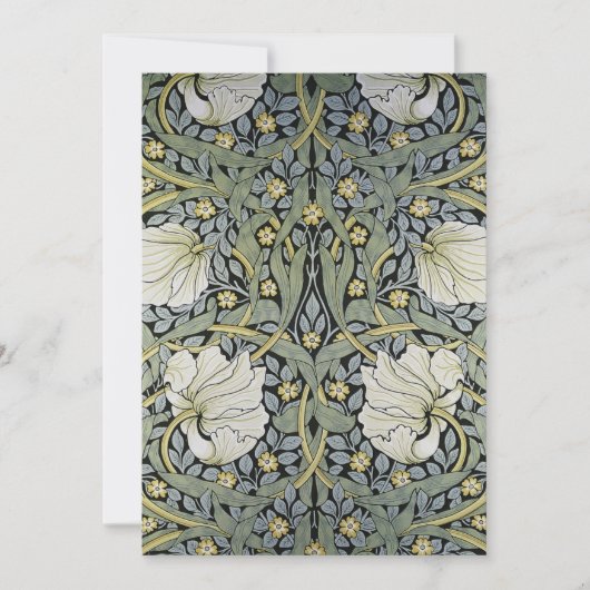 William Morris - Pimpernel Wallpaper Design Aankondiging (Voorkant)