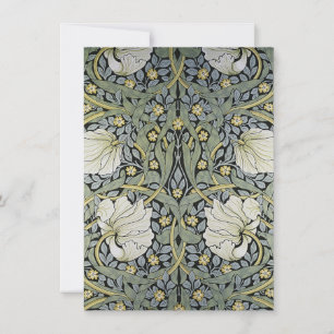 William Morris - Pimpernel Wallpaper Design Bedankkaart