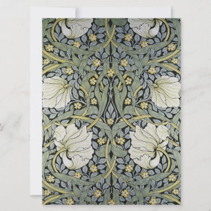 William Morris - Pimpernel Wallpaper Design Feestdagenkaart