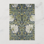 William Morris - Pimpernel Wallpaper Design Informatiekaartje (Voorkant)