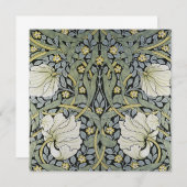 William Morris - Pimpernel Wallpaper Design Kaart (Voorkant / Achterkant)