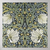 William Morris - Pimpernel Wallpaper Design Poster (Voorkant)