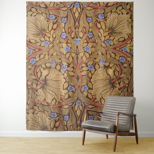 William Morris Pimpernel Wandkleed (In situ)