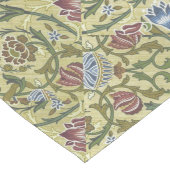  William Morris Pink Blue Brocade Lange Tafelloper (Hoek)