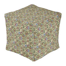  William Morris Pink Blue Brocade