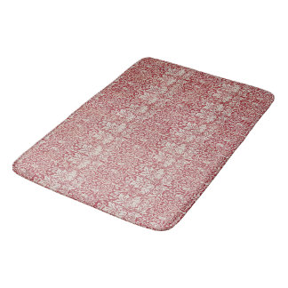 William Morris Pink Brother Rabbit Birds Badmat