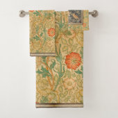 William Morris Pink en Roos 1896 | Bad Handdoek (Insitu)