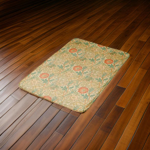 William Morris Pink en Roos 1896 Geel   Badmat