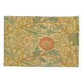 William Morris Pink en Roos Kussensloop (Achterkant-Links)