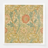  William Morris Pink en Roos Servetten (Voorkant)