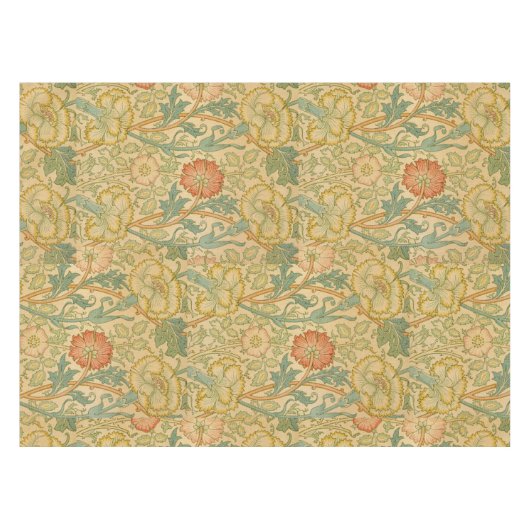 William Morris Pink en Roos Tafelkleed (Voorkant (Horizontaal))