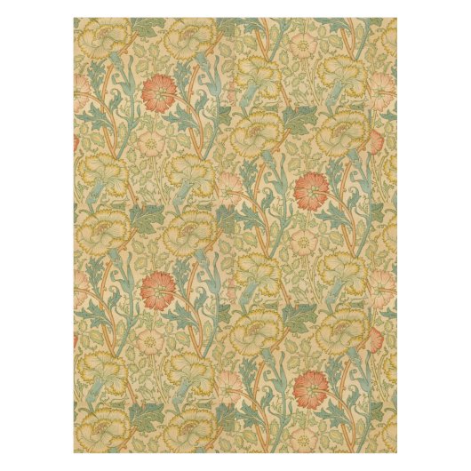  William Morris Pink en Roos Tafelkleed (Voorkant)