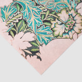 William Morris PINK FLORAL Tissue Paper Tissuepapier (Detail)