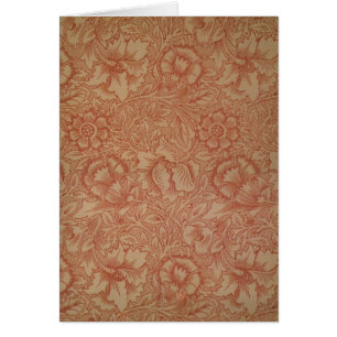 William Morris Pink Poppy Flower Floral