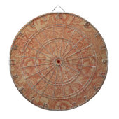 William Morris Pink Poppy Flower Floral Dartbord (Voorkant)