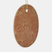 William Morris Pink Poppy Flower Floral Keramisch Ornament (Rechts)