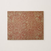 William Morris Pink Poppy Flower Floral Legpuzzel (Horizontaal)