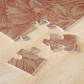 William Morris Pink Poppy Flower Floral Legpuzzel (Zijkant)