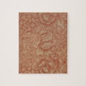 William Morris Pink Poppy Flower Floral Legpuzzel (Verticaal)