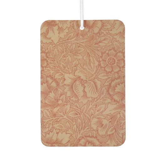 William Morris Pink Poppy Flower Floral Luchtverfrisser (Voorkant)