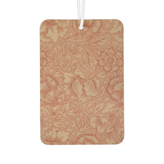 William Morris Pink Poppy Flower Floral Luchtverfrisser (Achterkant)