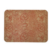 William Morris Pink Poppy Flower Floral Magneet (Horizontaal)