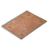 William Morris Pink Poppy Flower Floral Notitieboek (Linkerzijde)