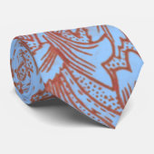 William Morris Pink Poppy Flower Floral Stropdas (Opgerold)