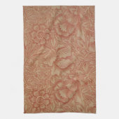 William Morris Pink Poppy Flower Floral Theedoek (Verticaal)
