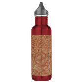 William Morris Pink Poppy Flower Floral Waterfles (Links)