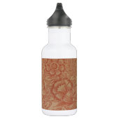 William Morris Pink Poppy Flower Floral Waterfles (Rechts)