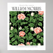 William Morris  Pink Wildflowers Poster (Voorkant)