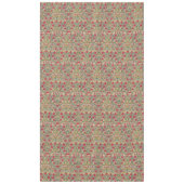  William Morris Pink Yellow Bird Floral Tafelkleed (Voorkant)