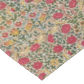  William Morris Pink Yellow Bird Floral Tafelkleed (Gekanteld)