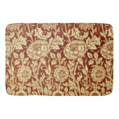 William Morris Pinks Red en White Badmat (Voorkant)