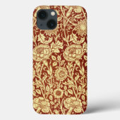 William Morris Pinks Red en White Case-Mate iPhone Case (Achterkant)