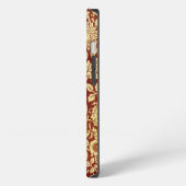 William Morris Pinks Rood en Wit iPhone Hoesje (Linkerkant)