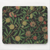 William Morris Pomegranate Black Fruit Muismat (Voorkant)