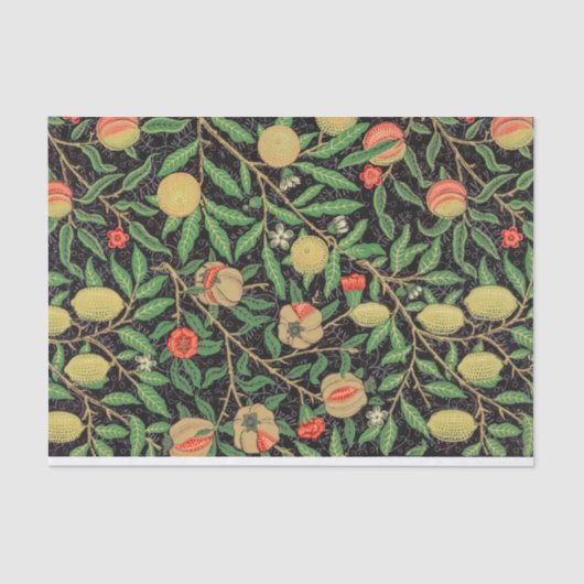 William Morris Pomegranate Design Tissue Paper Tissuepapier (Voorkant)