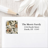 William Morris Pomegranate Etiket (Insitu)