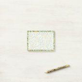 William Morris Pomegranate Fruit Design Post-it® Notes (Op bureau)