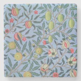 WILLIAM MORRIS "POMEGRANATE" ONTWERPSTONE-ONDERZET STENEN ONDERZETTER