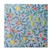 William Morris Pomegranate Pastel Fruit Pattern Tegeltje (Voorkant)