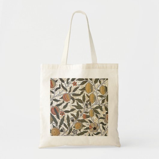 William Morris pomegranate Tote Bag (Voorkant)