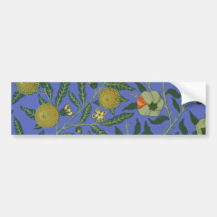 William Morris Pomegranate Wallpaper Bumpersticker
