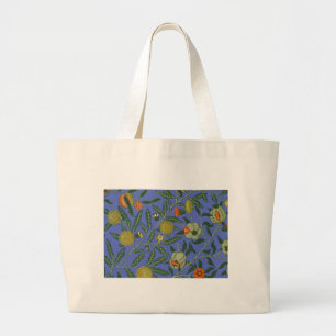William Morris Pomegranate Wallpaper Grote Tote Bag