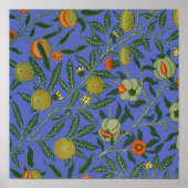 William Morris Pomegranate Wallpaper Poster (Voorkant)
