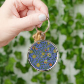 William Morris Pomegranate Wallpaper Sleutelhanger (Hand)