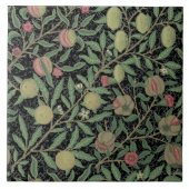  William Morris Pomegranates Fruitpatroon Tegeltje (Voorkant)