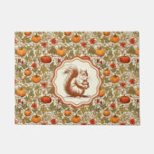William Morris Pompoenen Vintage Eekhoorn Deurmat (Voorkant)